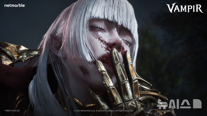 [서울=뉴시스] 넷마블의 뱀파이어 콘셉트 다중접속역할수행게임(MMORPG) '뱀피르'가 다음 달 26일 출시한다고 29일 밝혔다. 사진은 '뱀피르' 스틸컷. 2025.07.29. (사진=넷마블 제공)