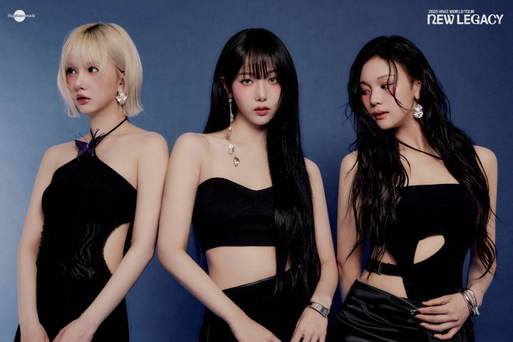 [서울=뉴시스] 비비지의 2025 월드 투어 '뉴 레거시' 북미 지역 및 아시아 추가 일정이 포함된 투어 일정이 공개됐다. (사진=빅플래닛메이드엔터 제공) 2025.07.29. photo@newsis.com *재판매 및 DB 금지