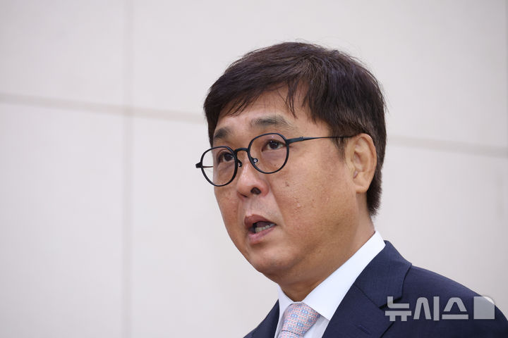 [서울=뉴시스] 김금보 기자 = 최휘영 문화체육관광부 장관 후보자가 29일 서울 여의도 국회 문화체육관광위원회에서 열린 인사청문회에서 발언을 하고 있다. 2025.07.29. kgb@newsis.com