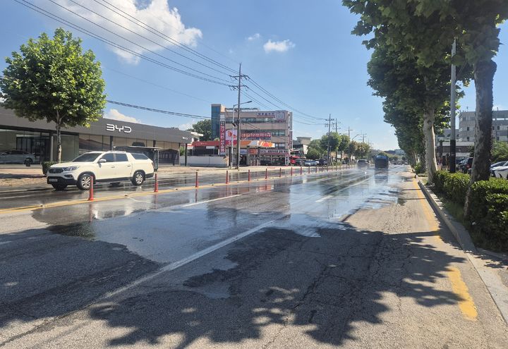 '클린&쿨링로드' 가동 모습. *재판매 및 DB 금지