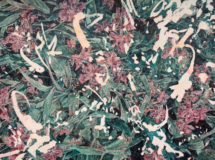 송수민, 폭발과 낙서, 2025, Acrylic on canvas, *재판매 및 DB 금지