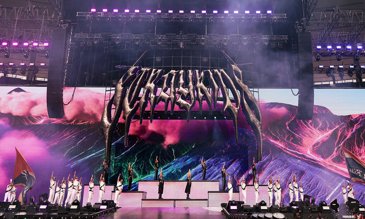 [서울=뉴시스] 스트레이 키즈 월드투어 파리 스타드 드 프랑스 공연. (사진 = JYP엔터테인먼트 제공) 2025.07.30. photo@newsis.com *재판매 및 DB 금지