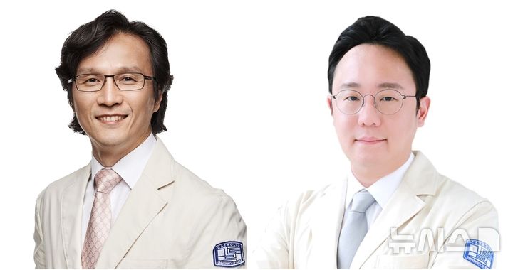 [서울=뉴시스] 홍성후·방석환 서울성모병원 비뇨의학과 교수. (사진= 서울성모병원 제공)