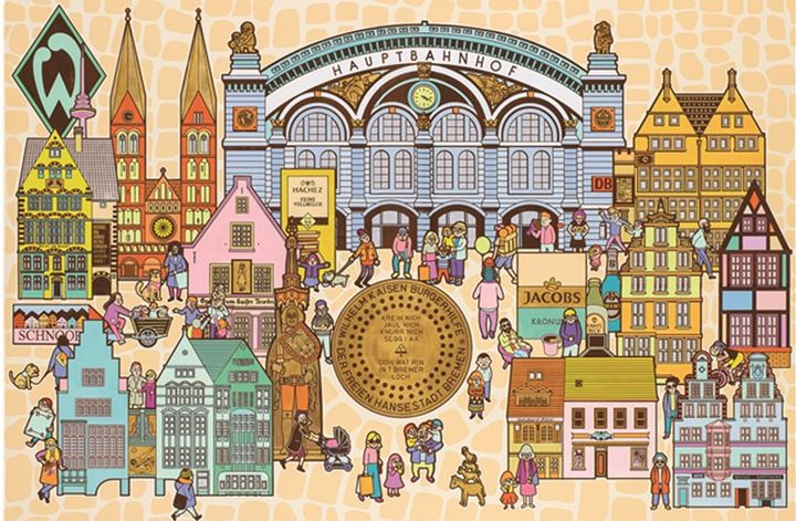 정승원, <브레멘 #2>, 2025 캔버스에 아크릴릭, 130×194cm *재판매 및 DB 금지