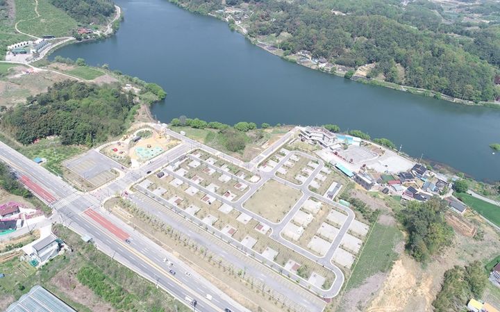 김제 금구 대율오토캠핑장 전경 *재판매 및 DB 금지