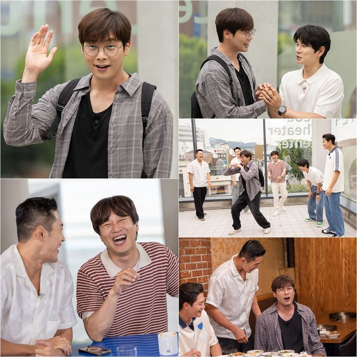 [서울=뉴시스] 배우 최다니엘이 가장 재밌는 예능 1위로 '핸썸즈'로 꼽는다. (사진 = tvN '핸썸가이즈' 제공) 2025.07.30. photo@newsis.com *재판매 및 DB 금지