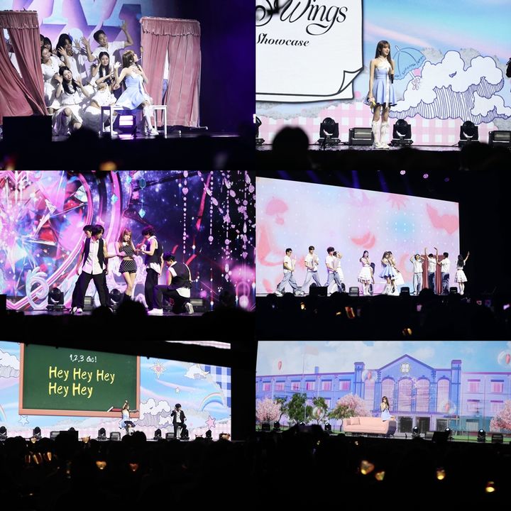 [서울=뉴시스] 가수 최예나 팬 쇼케이스 현장. (사진 = 위에화엔터테인먼트 제공) 2025.07.30. photo@newsis.com *재판매 및 DB 금지