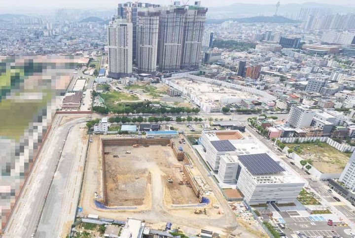 [대구=뉴시스] 3차 순환도로 및 대구도서관 사진. (사진=대구 남구 제공) 2025.07.30. photo@newsis.com *재판매 및 DB 금지