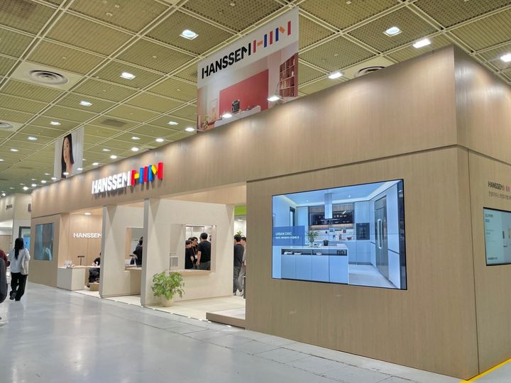 [서울=뉴시스]지난해 7월 코리아빌드 박람회 한샘 부스.(사진=한샘 제공) 2025.07.30. photo@newsis.com *재판매 및 DB 금지