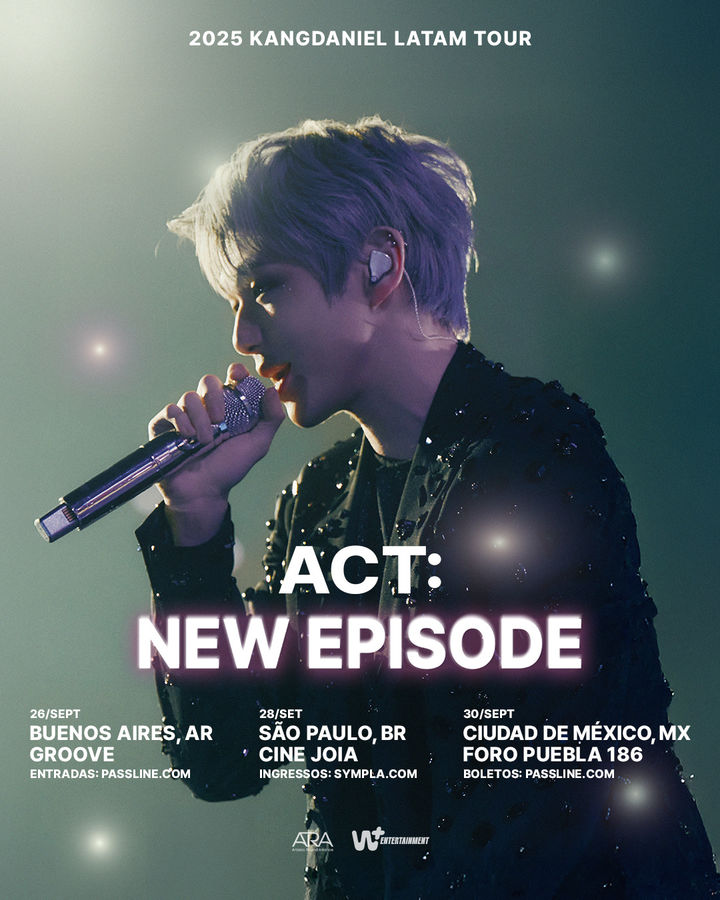 [서울=뉴시스] 그룹 워너원(Wanna One) 멤버 강다니엘이 '2025 강다니엘 라탐 투어-액트: 뉴 에피소드'(KANGDANIEL LATAM TOUR-ACT:NEW EPISODE)에 나선다. (사진=에이라 제공) 2025.07.30. photo@newsis.com *재판매 및 DB 금지