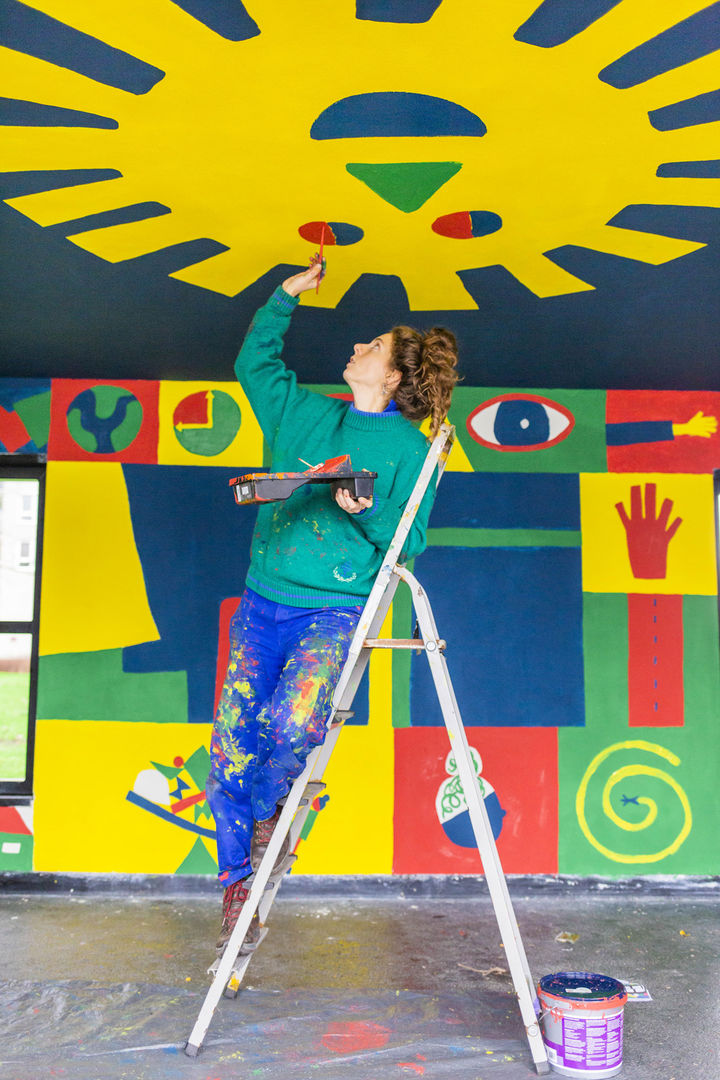 그래픽 아티스트 턴체 플뢰르 ⓒTeuntje Fleur- scheiershuisje-makingoff *재판매 및 DB 금지