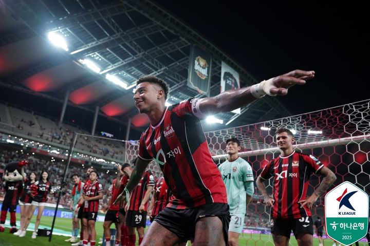 [서울=뉴시스] 프로축구 K리그1 FC서울의 제시 린가드. (사진=한국프로축구연맹 제공) *재판매 및 DB 금지