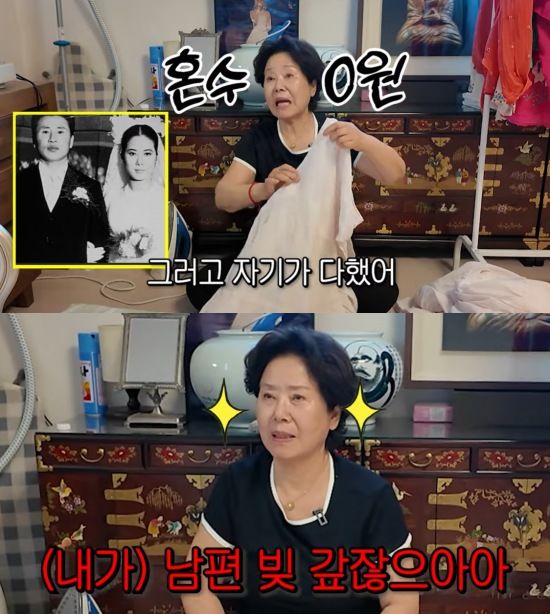 [서울=뉴시스] 선우용여. (사진=유튜브 채널 '순풍 선우용여' 캡처) 2025.07.31. photo@newsis.com *재판매 및 DB 금지