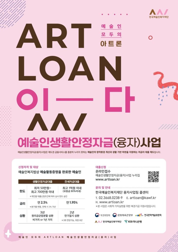 한국예술인복지재단이 2025년 하반기 예술인 전세자금대출을 시행한다. (한국예술인복지재단 제공) *재판매 및 DB 금지