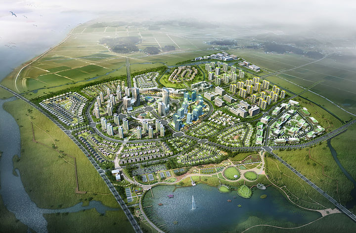 만경강 수변도시 조성사업 조감도 (사진=익산시 제공) *재판매 및 DB 금지