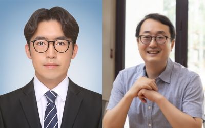 [서울=뉴시스] 서울시립대 최민제 연구교수(왼쪽)와 이승재 교수가 자율주행 로봇에 관련해 영문 도서를 출간했다. (사진=서울시립대 제공) 2025.07.31. photo@newsis.com *재판매 및 DB 금지