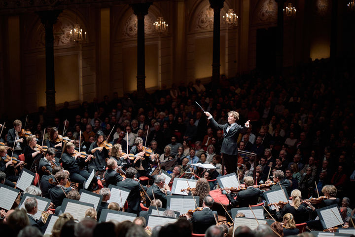 [서울=뉴시스] 클라우스 메켈레와 로얄 콘세르트헤바우 오케스트라(RCO) (사진=ⓒEduardus Lee) 2025.07.31. photo@newsis.com *재판매 및 DB 금지