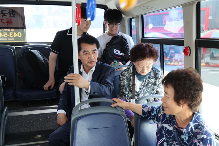보은군 농어촌버스 무상교통 한달…이용객 43% 증가