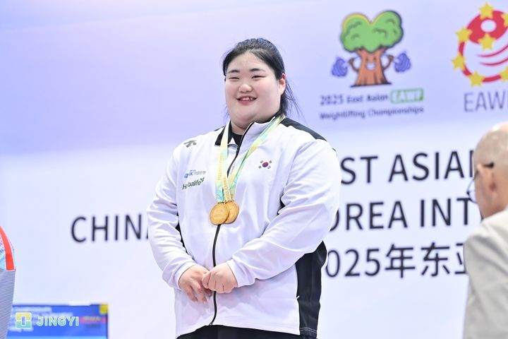 [서울=뉴시스] 역도 박혜정. (사진=대한역도연맹 제공) *재판매 및 DB 금지