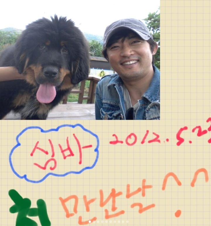 [서울=뉴시스] 배우 안재욱이 반려견의 죽음을 애도했다. (사진=안재욱 인스타그램 캡처) 2025.08.02. photo@newsis.com *재판매 및 DB 금지