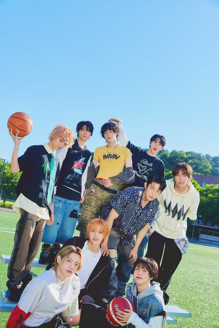 [서울=뉴시스] 그룹 '아홉'. (사진=F&F엔터테인먼트 제공) 2025.08.02. photo@newsis.com *재판매 및 DB 금지