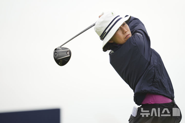 [포스콜=AP/뉴시스] 미국여자프로골프(LPGA) 투어 신지은. 2025.08.04.