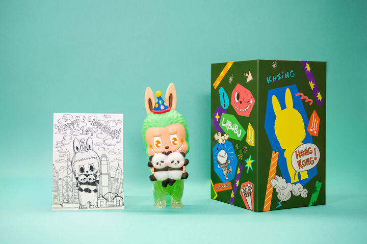 쌍둥이 판다 생일 특별 한정판 라부부 *재판매 및 DB 금지