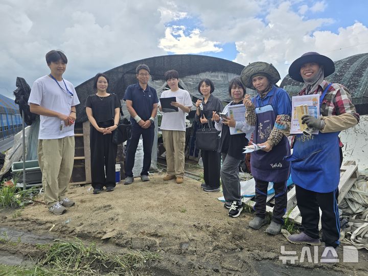 [완주=뉴시스] 완주군 외국인 계절근로자(자료사진) *재판매 및 DB 금지