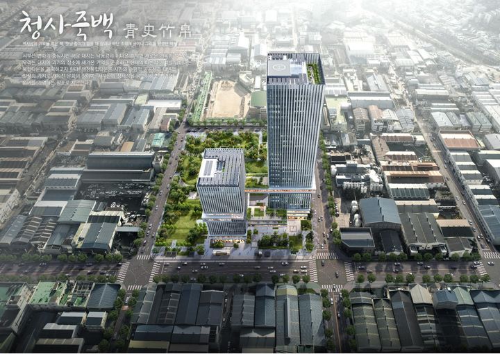 [부산=뉴시스] 서부산 행정복합타운 조감도. (그림=부산도시공사 제공) 2025.08.04. photo@newsis.com *재판매 및 DB 금지