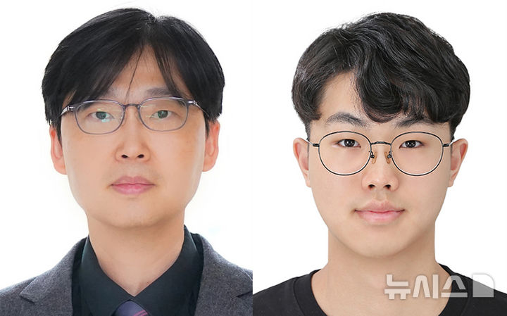 [광주=뉴시스] 광주과학기술원(지스트·GIST) 신소재공학과 이상한 교수(왼쪽)와 김예준 박사과정생. (사진=GIST 제공) 2025.08.04. photo@newsis.com 