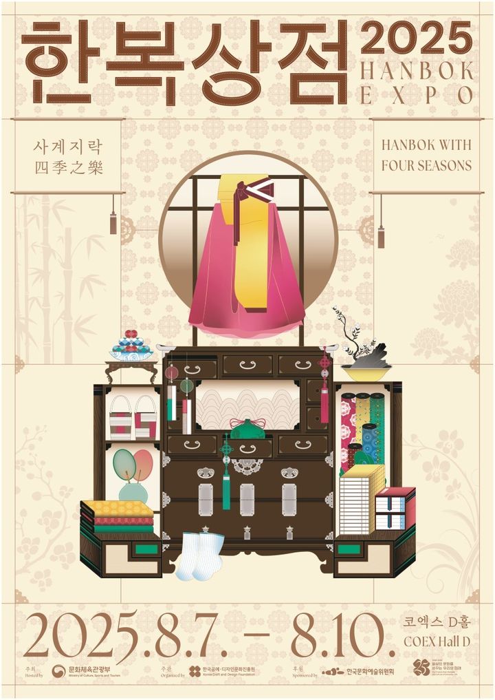 '2025 한복상점' 포스터. (문화체육관광부 제공) *재판매 및 DB 금지