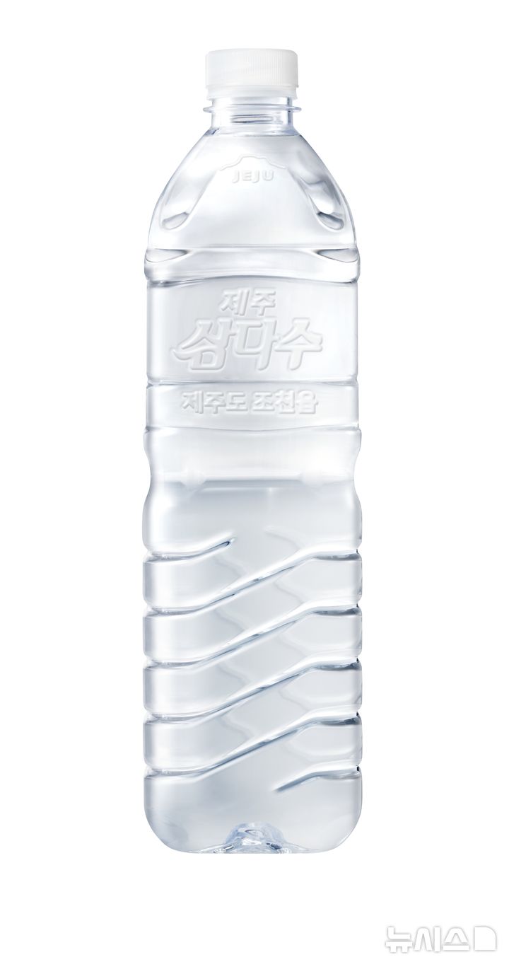 제주삼다수, 휴대·음용 편의 높인 1ℓ 무라벨 제품 출시