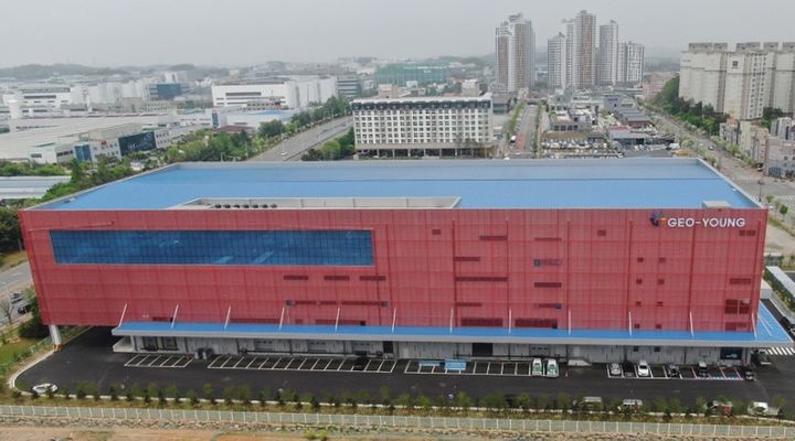 [서울=뉴시스] 지오영 천안물류센터 전경 (사진-지오영 제공) 2025.08.05. photo@newsis.com *재판매 및 DB 금지