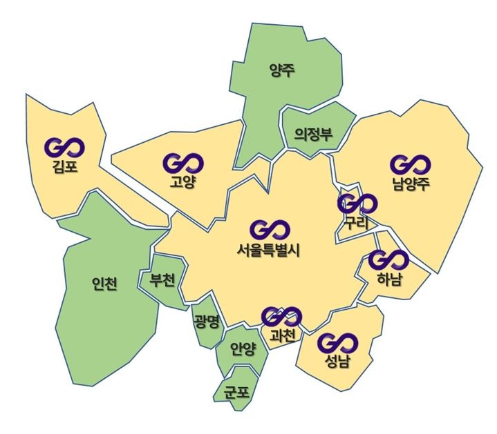 [서울=뉴시스] 기후동행카드 지도. 2025.08.05. (자료=서울시 제공) *재판매 및 DB 금지