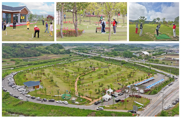 [임실=뉴시스] 오수파크골프장 풍경. *재판매 및 DB 금지