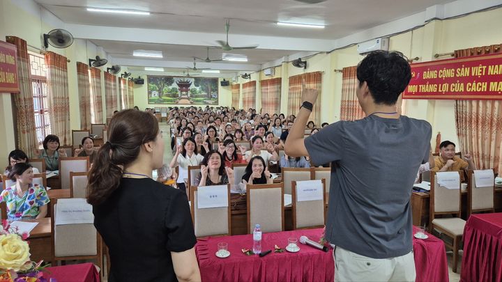 [창원=뉴시스]베트남 특수교육 단기 파견 연수 모습.(사진=경남교육청 제공) 2025.08.05.photo@newsis.com *재판매 및 DB 금지