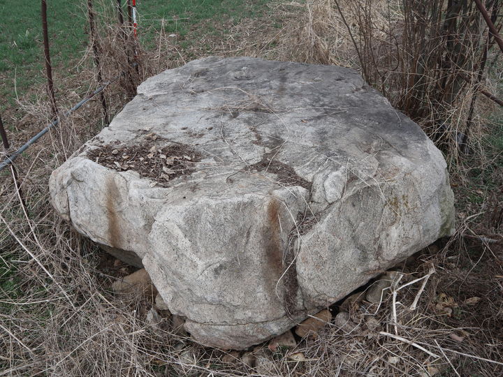 [장수=뉴시스] 전북 장수군 천천면 삼고리 지석묘 상석 상면 전경. (사진=뉴시스 DB). photo@newsis.com *재판매 및 DB 금지