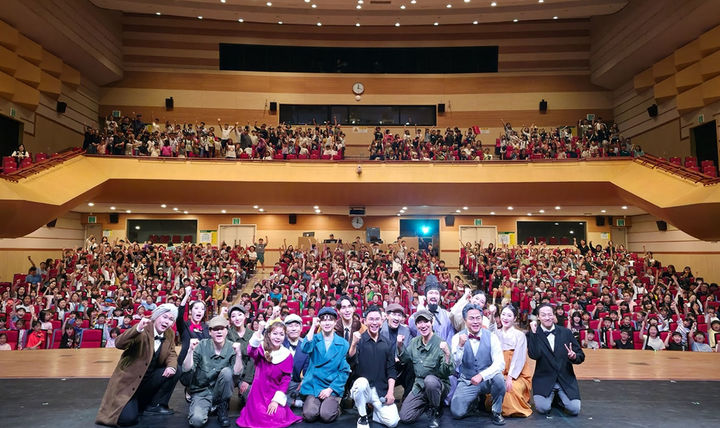 강원랜드 사회공헌재단은 광복 80주년을 기념해 5일 태백문화예술회관에서 역사뮤지컬 ‘설민석의 한국사 대모험’을 성황리에 개최하고 있다.(사진=강원랜드 제공) *재판매 및 DB 금지
