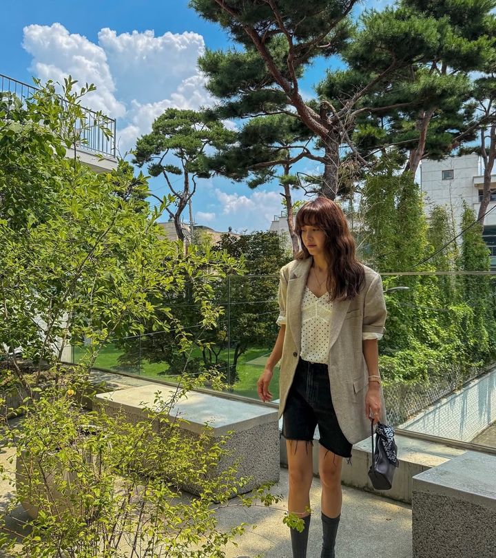 [서울=뉴시스] 배우 채정안. (사진=채정안 인스타그램 캡처) 2025.08.05. photo@newsis.com *재판매 및 DB 금지