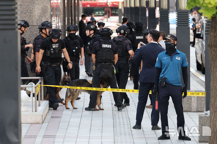 경찰, 잇따른 흉기·폭파 '공중협박'에 "전건 손해배상 청구"