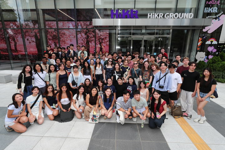 서울 종로구 하이커그라운드를 방문한 NYO-USA 단원들 *재판매 및 DB 금지