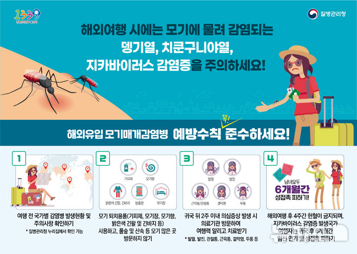 [시흥=뉴시스] '해외 유입 모기 매개 감염병 예방 수칙' 안내문. (안내문=시흥시 제공).)2025.08.06.photo@newsis.com
