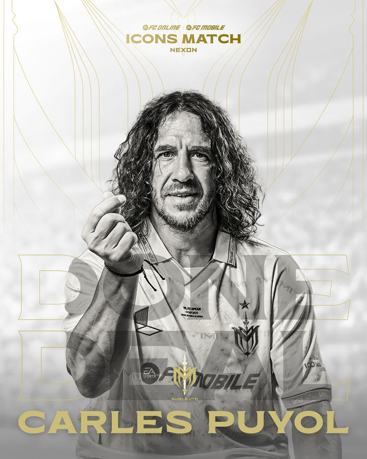 [서울=뉴시스] 넥슨은 6일 아이콘매치 '실드 유나이티드'(수비수 팀)에 카를레스 푸욜(사진), 네마냐 비디치, 욘 아르네 리세가 합류한다고 밝혔다. (사진=넥슨 제공) *재판매 및 DB 금지