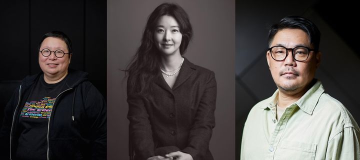 [울산=뉴시스] 구미현 기자 = 아시아경쟁·넷팩 심사위원. 찰리다 우아붐렁짓, 송선미, 최창환 (울산울주세계산악영화제 제공) photo@newsis.com *재판매 및 DB 금지