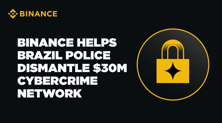 [서울=뉴시스] 바이낸스가 브라질 수사 당국을 지원해 3000만달러 이상 대규모 자금세탁 조직 검거에 기여했다. (사진=바이낸스) 2025.08.06 *재판매 및 DB 금지