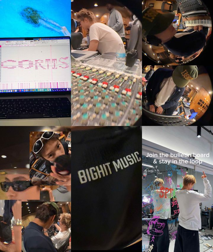 [서울=뉴시스] 코르티스 숏폼 영상 갈무리. (사진 = 빅히트 뮤직 제공) 2025.08.07. photo@newsis.com *재판매 및 DB 금지