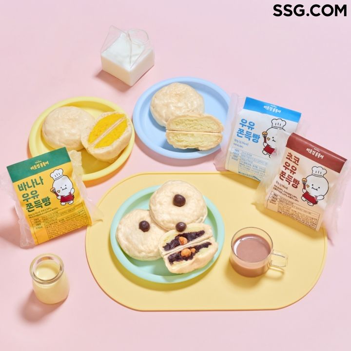 [서울=뉴시스] SSG닷컴은 압구정 인기 카페 '이웃집 통통이' 쫀득빵 3종을 단독 출시한다고 7일 밝혔다.(사진=SSG닷컴 제공) *재판매 및 DB 금지