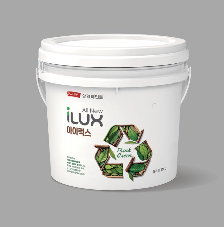 [서울=뉴시스]삼화페인트 프리미엄 수성페인트 아이럭스 10ℓ.(사진=삼화페인트 제공) 2025.08.07. photo@newsis.com *재판매 및 DB 금지