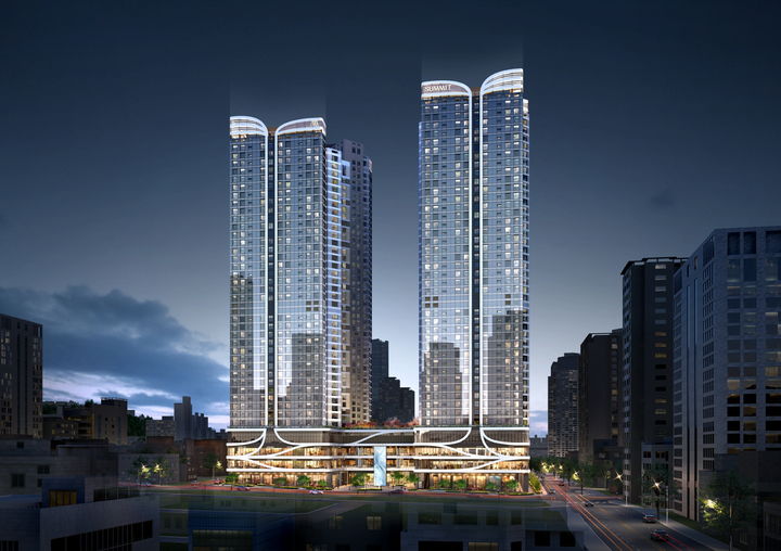 서면 써밋 더뉴 투시도. (사진=대우건설 제공) *재판매 및 DB 금지