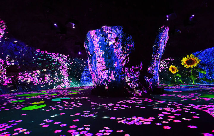 정선 화암동굴 미디어아트.(사진=정선군 제공) *재판매 및 DB 금지